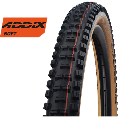 Vouwband Schwalbe Big Betty Super Gravity 29 x 2.40" / 62-622 mm - zwart/bruin