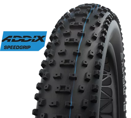 Vouwband Schwalbe Al Mighty Evo Super Ground 26 x 4.80" / 120-559 - zwart
