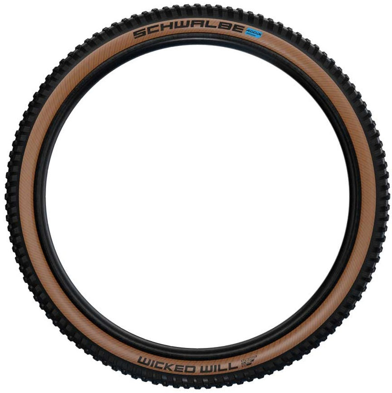 Buitenband Schwalbe Wicked Will Evo Super Race 29 x 2.40"/62-622mm - transparant sidewall