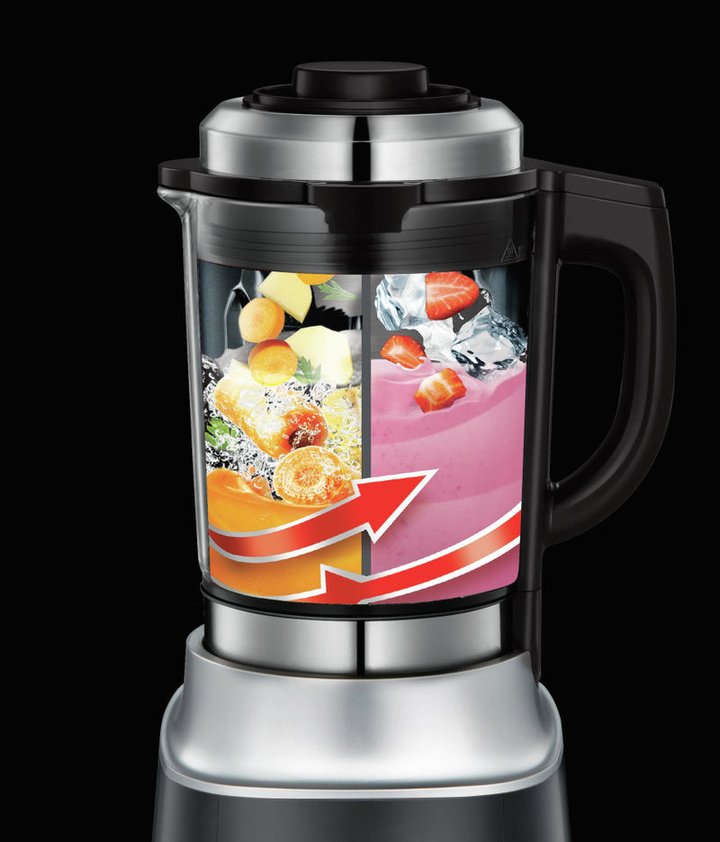 Tefal BL962B Ultrablend Cook Blender 1300W 1.75L Glas/Zilver/Zwart