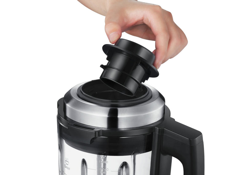 Tefal BL962B Ultrablend Cook Blender 1300W 1.75L Glas/Zilver/Zwart