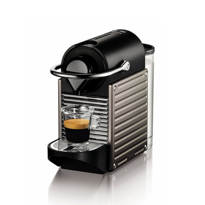 Krups XN304T Nespresso Pixie-Espressomachine Titanium