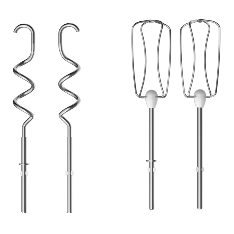 Tefal HT650E Powermix Silence Handmixer 600W Zwart/Zilver