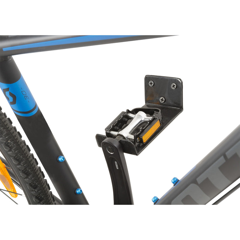 Compacte fiets muurhanger met pedaalsteun M-Wave