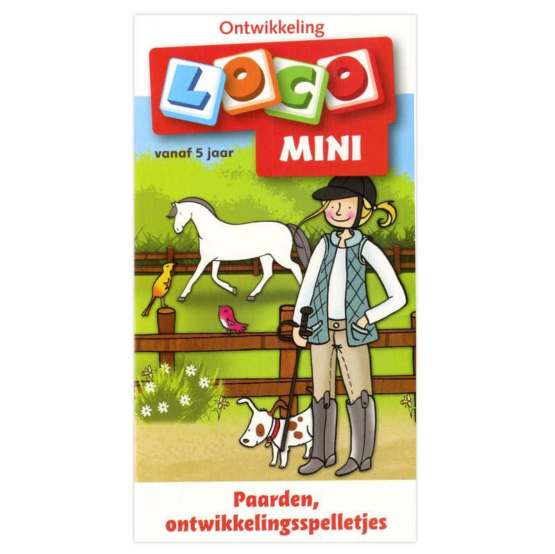 Mini Loco - Paarden, Ontwikkelingsspelletjes (5+)