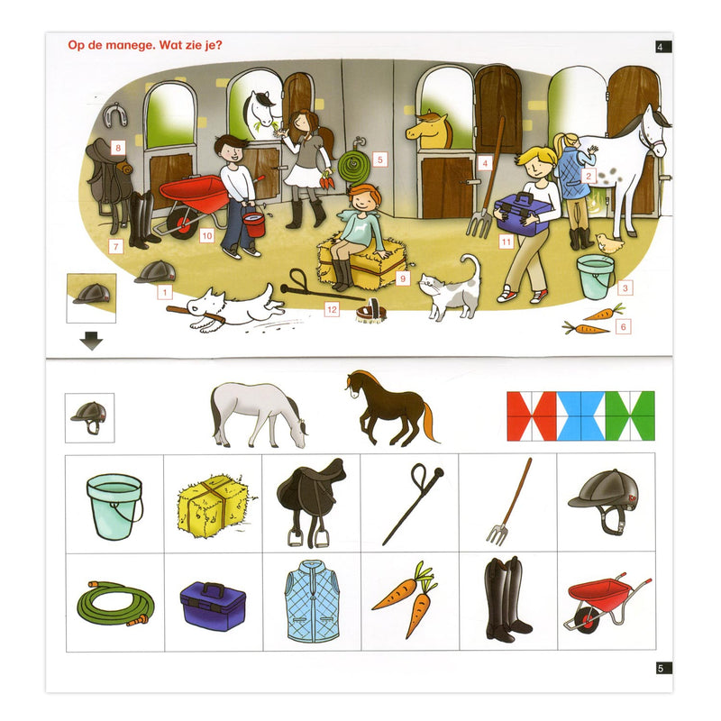 Mini Loco - Paarden, Ontwikkelingsspelletjes (5+)