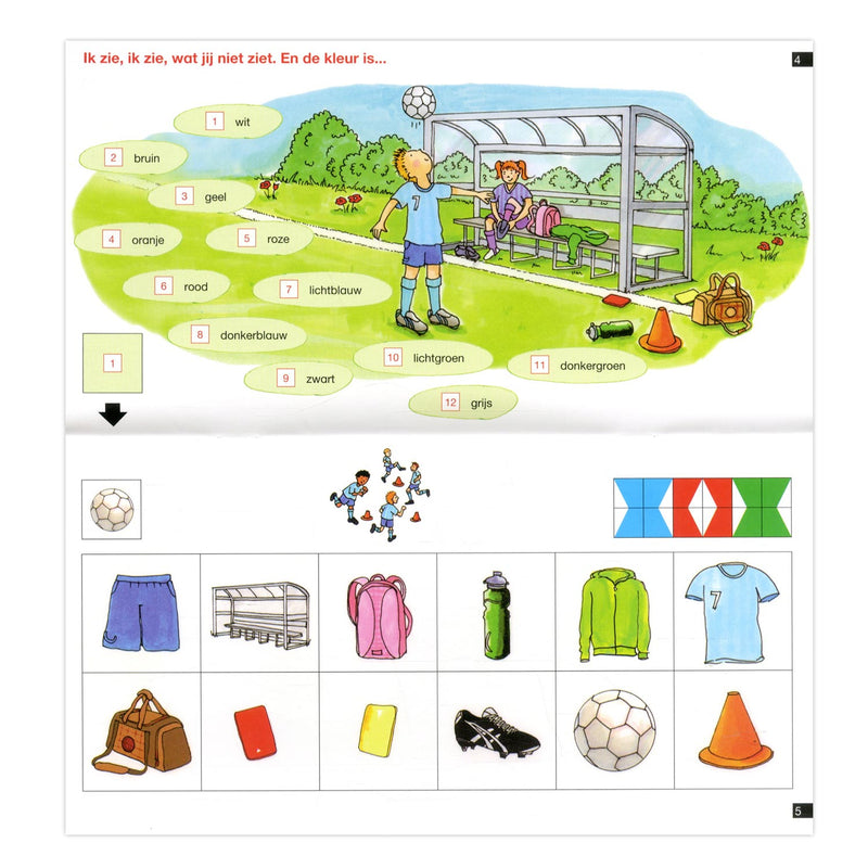 Mini Loco - Voetbal, eerste woorden Groep 3 (6-7 jr.)