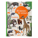 50 Weetjes 50 Stickers - Zoogdieren