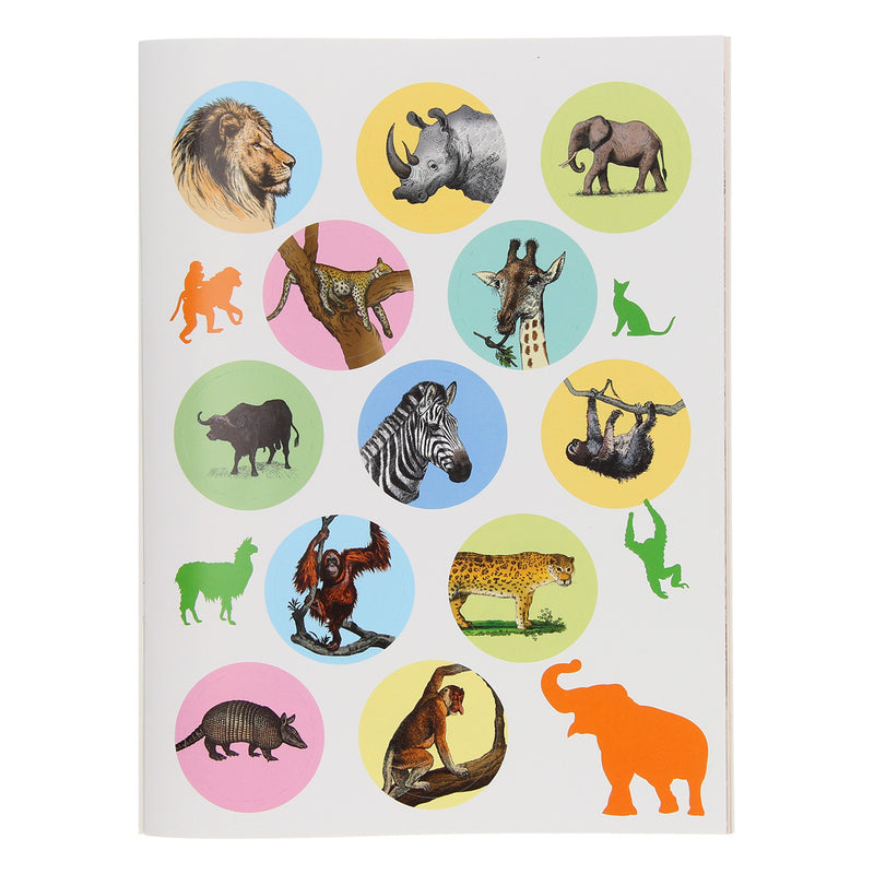 50 Weetjes 50 Stickers - Zoogdieren
