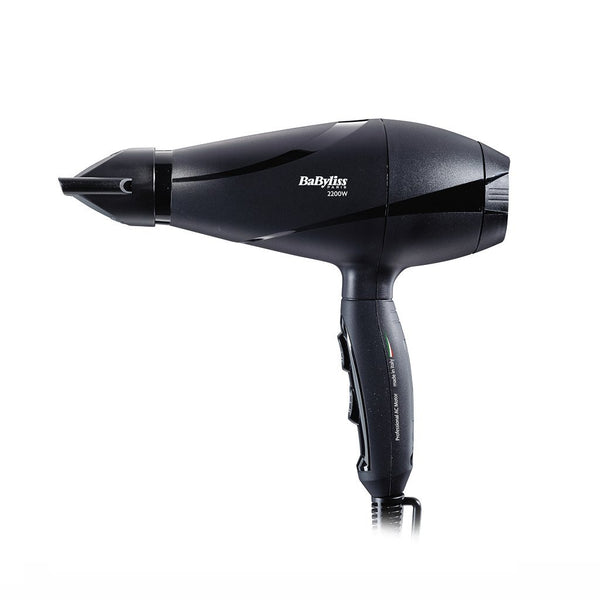 Babyliss 6613DE Pro Silence Volume F&ouml;hn 2200W Zwart