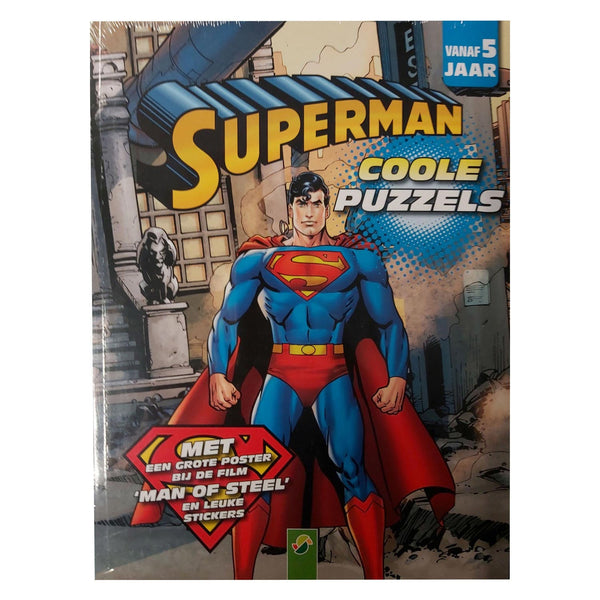 Superman Coole Letterpuzzels, Doolhoven Doeboek