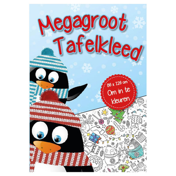 Megagroot Tafelkleed om in te Kleuren Winter