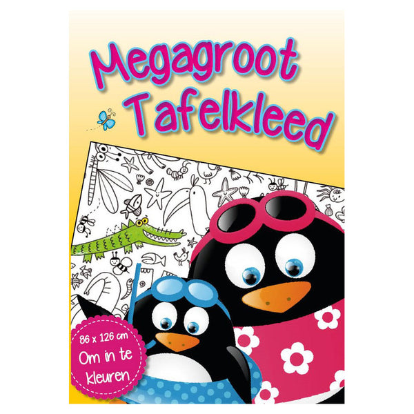 Megagroot Tafelkleed om in te Kleuren Zomer