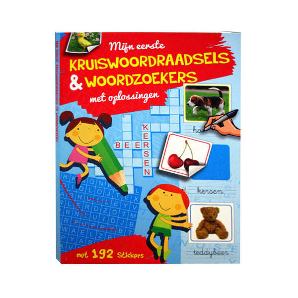 Mijn Eerste Kruiswoordraadsels en Woordzoekers