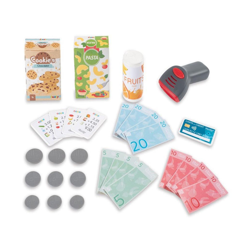 Smoby Kassa met Pinapparaat + Accessoires op Batterijen