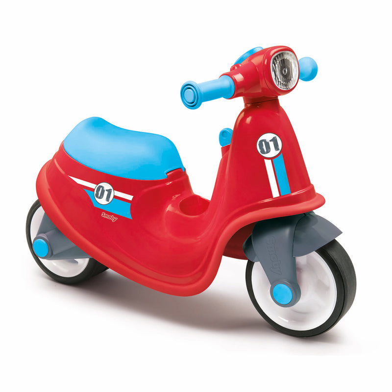 Smoby Loopscooter Rood/Blauw
