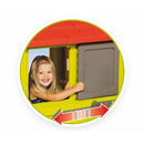 Smoby Speelhuis Pretty + Keuken + 17 Accessoires 145x110x127 cm Groen/Oranje