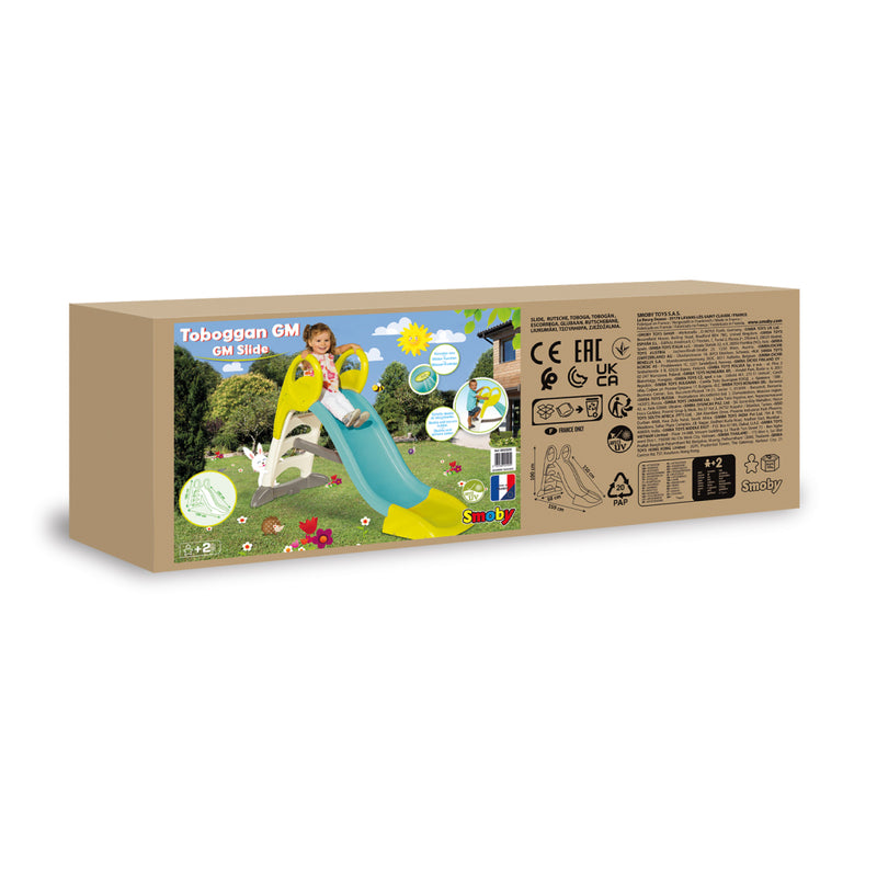 Smoby GM Glijbaan 159x68x100 cm Blauw/Groen