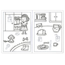 Plakken en Kleuren - In mijn Huis, 2-4 jaar