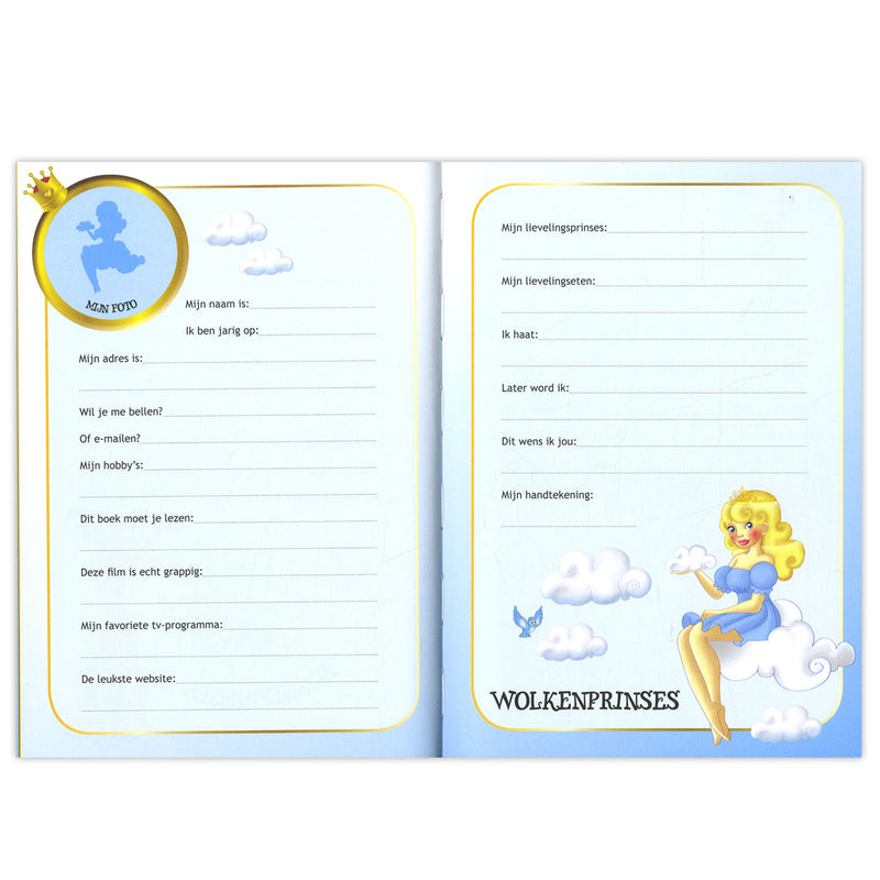 Prinsessen Vriendenboek