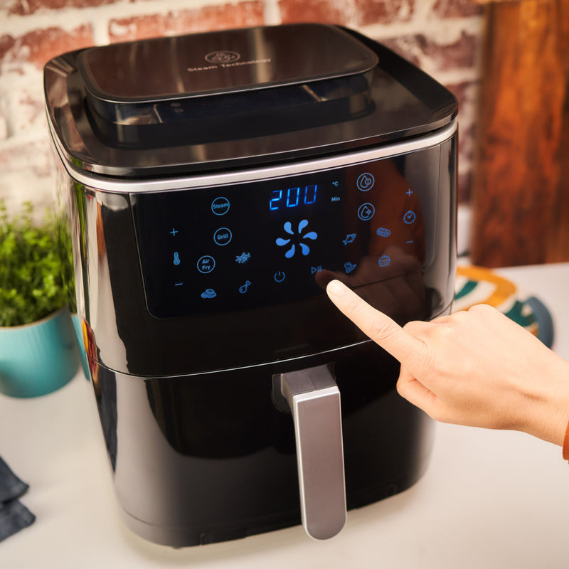 Tefal FW2018 Easy Fry Grill &amp; Steam 3in1 Heteluchtfriteuse 1700W Zwart