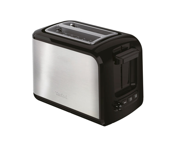 Tefal TT410D Express Broodrooster 16x26x19 cm 850W RVS/Zwart