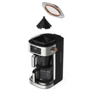Krups KM760D Aroma Partner Koffiezetapparaat Zwart/Zilver