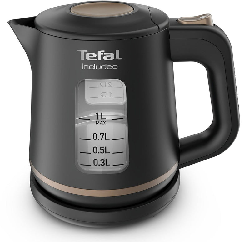 Tefal KI5338 Includeo Waterkoker 1L 1800W Zwart