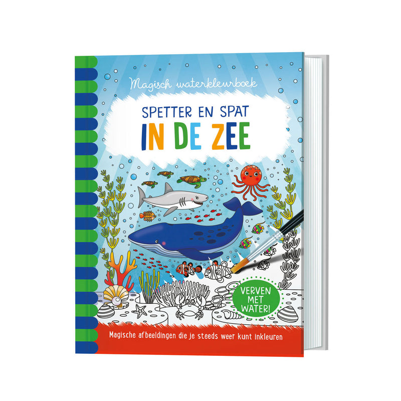 Magisch waterkleurboek - In de zee