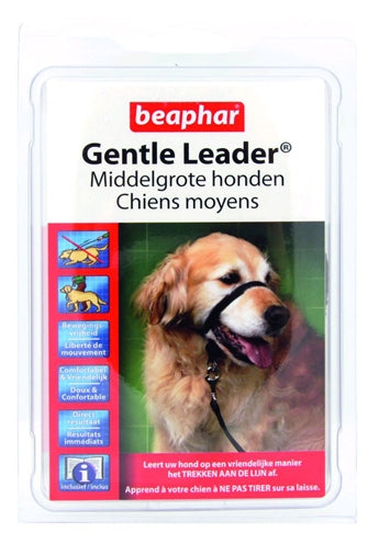 Beaphar Gentle Leader Black MEDIUM