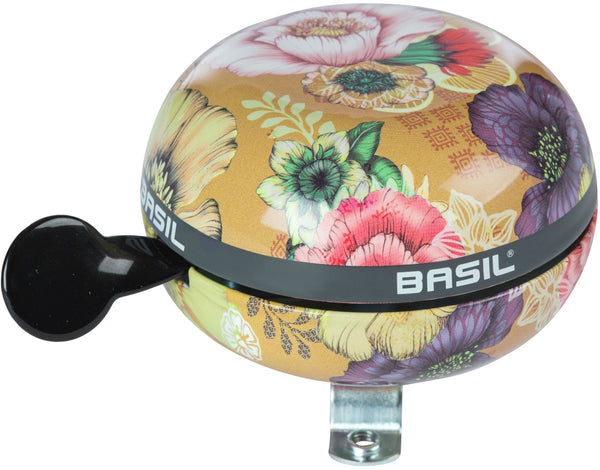 Fietsbel Basil Bloom Field Big Bell ø80mm - honey yellow