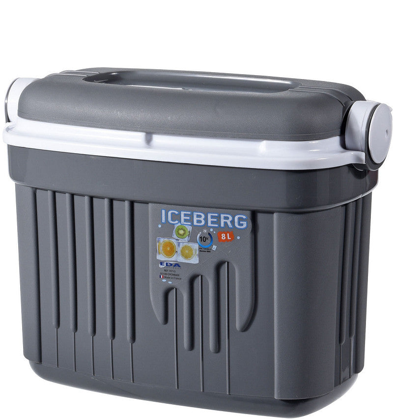 Koelbox Iceberg 8 liter grijs