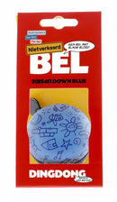 Fietsbel Ding-Dong NietVerkeerd Upside Down ø60mm - mat blauw