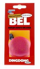 Fietsbel Ding-Dong NietVerkeerd Upside Down ø60mm - mat rood