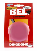Fietsbel Ding-Dong NietVerkeerd ø80mm - cabarnet pink