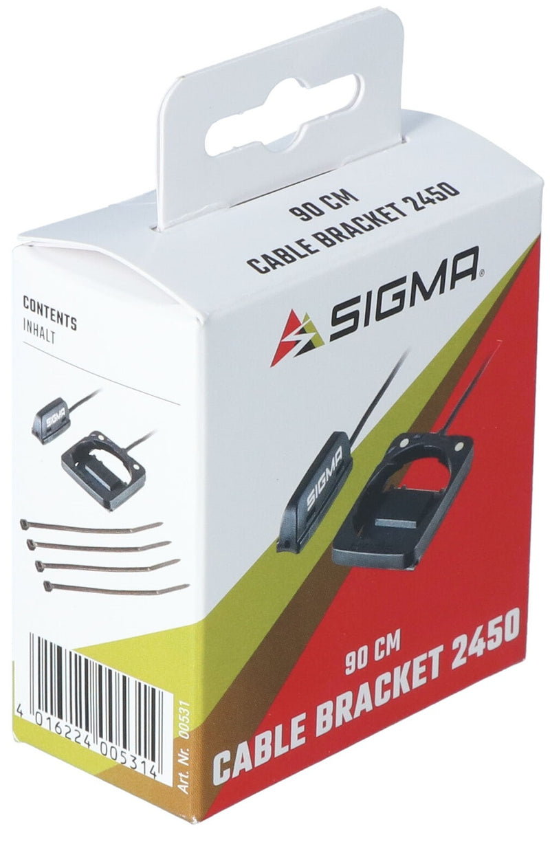 Fietscomputer houder Sigma 2450 met 90 cm kabel