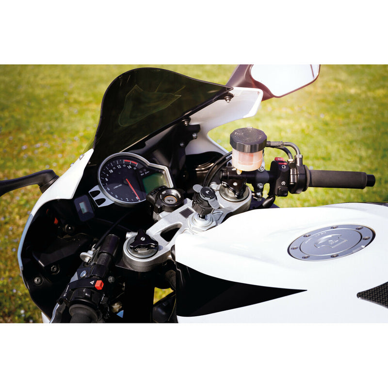 Opti Tube stuurbuisbevestiging voor motorfietsen - ø13,5-14,7 mm