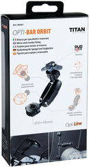 Lampa Opti-Bar Orbit spiegel en dwarsstang bevestiging (Ø 9 t/m 18 mm)