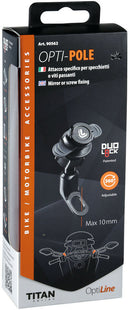 Lampa Opti-Pole houder voor spiegel of schroefbevestiging