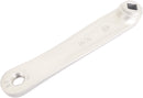 Crankarm links Edge ATB 170mm aluminium - zilver