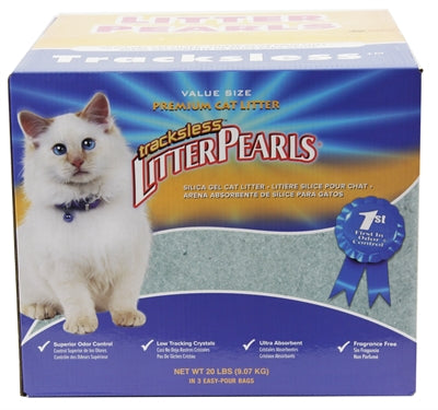 Crystal Clear Litter Pearls Kattenbakvulling 18,6 LTR 8,9 KG