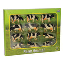 Kids Globe Koeien, 12st 1:32