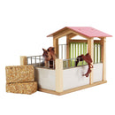 Kids Globe Paardenbox schaal 1:24 14x21cm