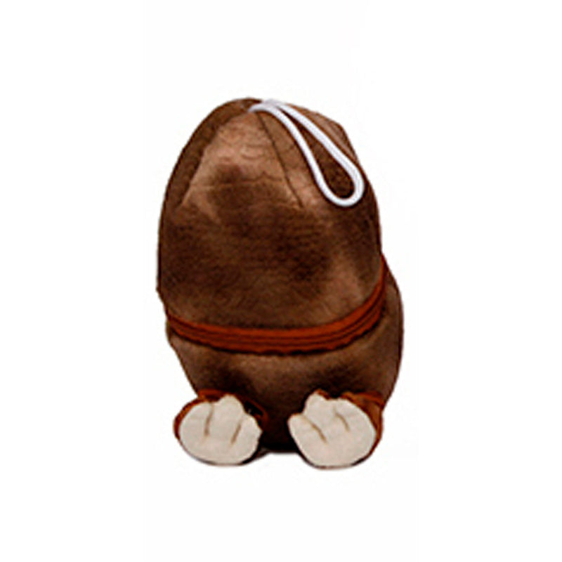 DinoWorld Dinosaurus Pluche in Ei - Bruin, 22cm