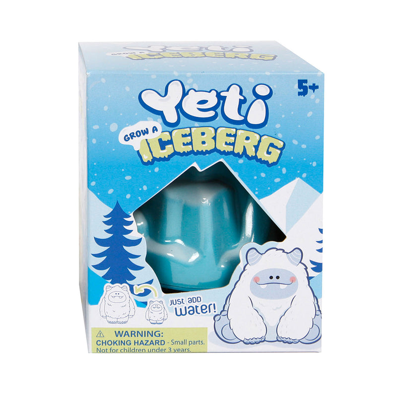 Groeiende Yeti uit IJsrots