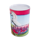 Horse Friends spaarpot metaal 8,5x11,5cm