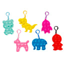 Plop Up! Fidget Sleutelhanger Dieren
