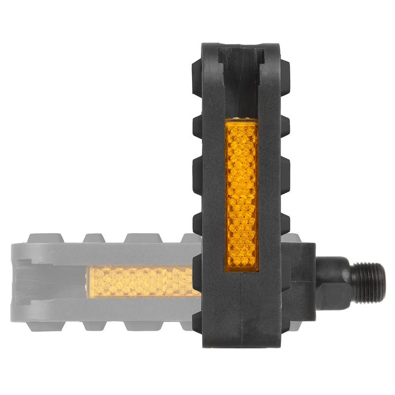 Pedaalset voor vouwfiets Exustar Steady F1 opklapbaar - zwart