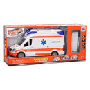 Ambulance en Brancard met Licht en Geluid, 27cm