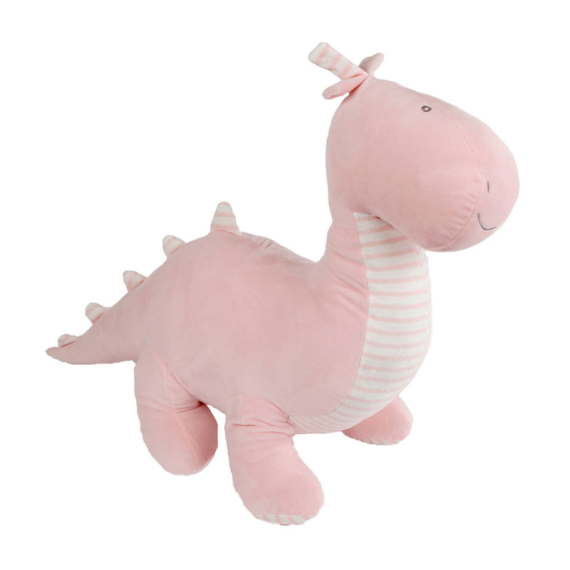 Mini Club Dinosaurus Pluche Roze, 50cm